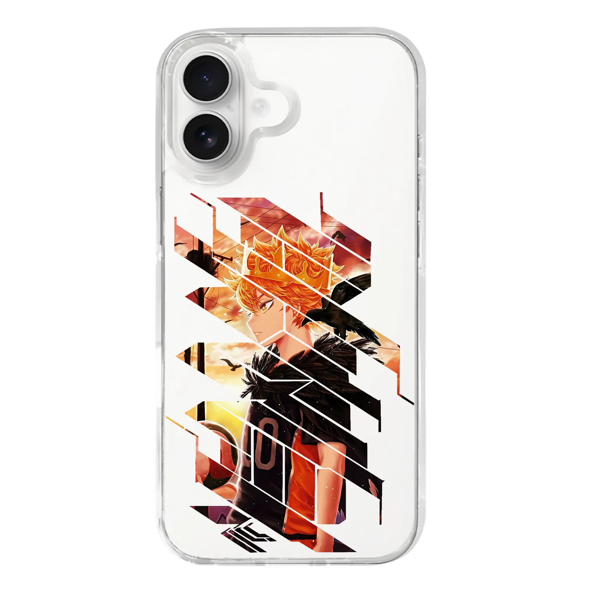 ハイキュー!! グッズ,日向翔陽 - iPhone 17シリーズ 透明スマホケース – 薄型・耐衝撃・精密フィット保護カバー